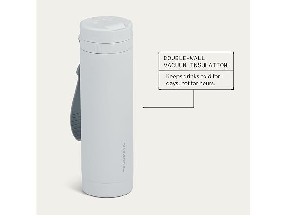 Dometic 22 oz Insulated Sip Bottle, Frost