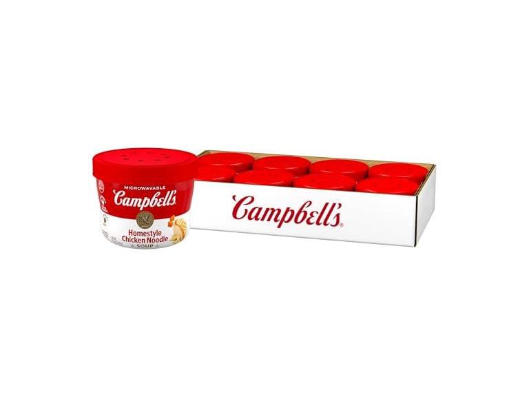 Campbells Chicken Noodle Soup 15.4oz 8 Pack