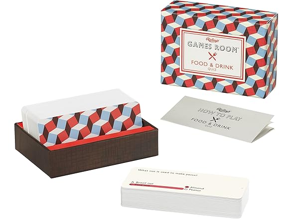 Ridley’s Food and Drink Quiz Card Game