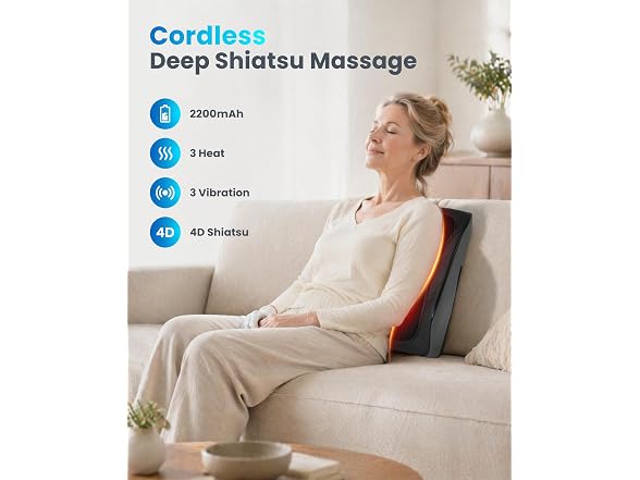 COMFIER Cordless Neck Back Massager