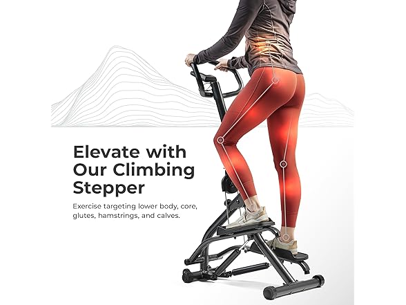 Sunny Health & Fitness Mountain Climb Stair Stepper