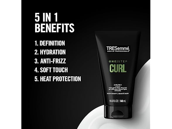 2Pk One Step Curl 5-in-1 Curl Crème Gel
