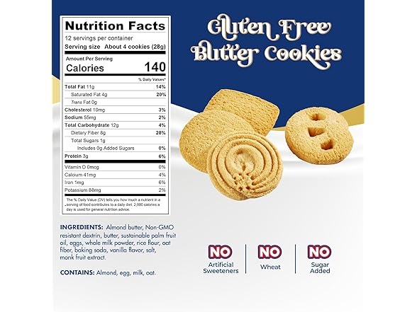 ChocZero Keto Butter Cookies