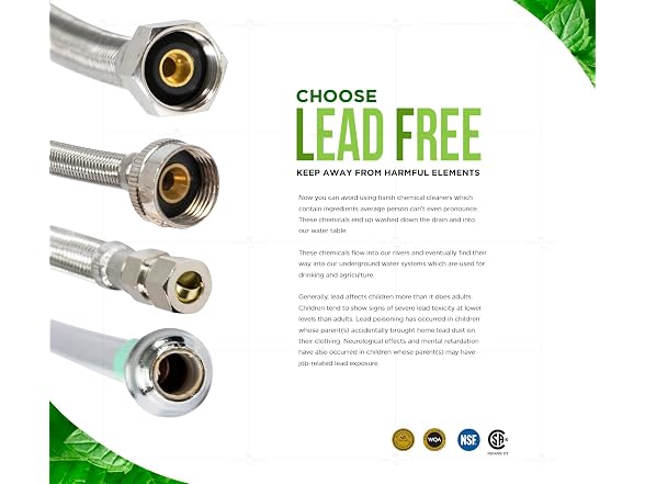 Highcraft Braided Faucet Connector