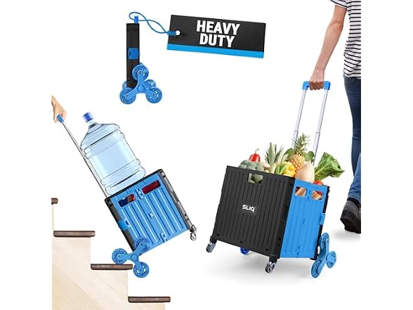 Heavy Duty Cart with Wheels and Telescopic Handle