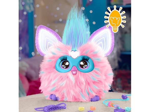 Furby Furby Cotton Candy, 15 Fashion Accessori