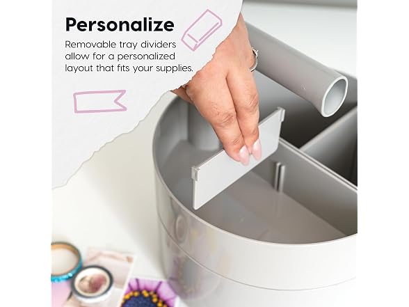 IRIS USA 2-Pack Desk Caddy Organizer