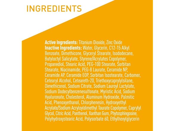 CeraVe Hydrating Mineral Sunscreen SPF 30 2.5 oz
