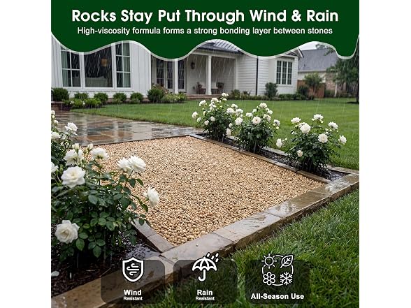 Teexpert 1G Rock Glue for Landscaping