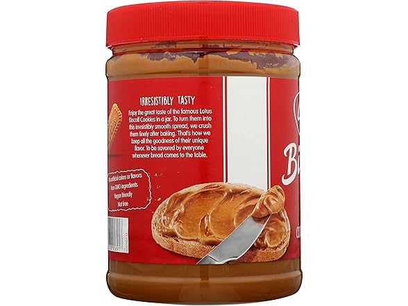 Lotus Biscoff Cookie Butter 56 oz (3.5 LB) Jar