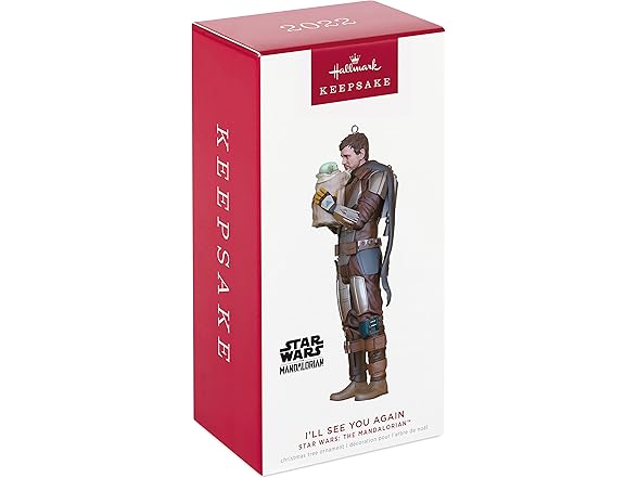 Hallmark Mandalorian I'll See You Again Ornament