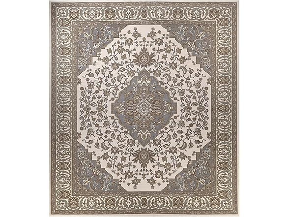 Superior Traditional Vintage Medallion Floral Scroll Rug (Your Choice)