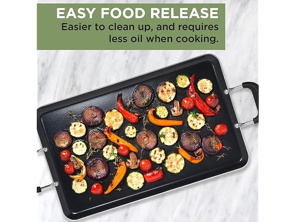 Ecolution Artistry Nonstick Double Burner Griddle