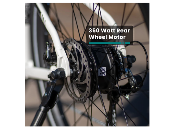 GOTRAX Transit 27.5" Step Through Electric Hybrid Bike