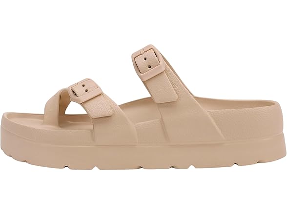 GARDMA Genuine Pillow Slippers -Khaki