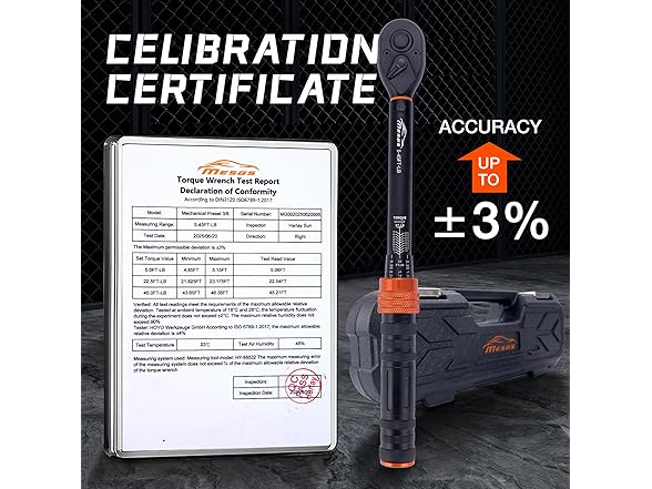 MESGS 3/8-Inch Drive Torque Wrench