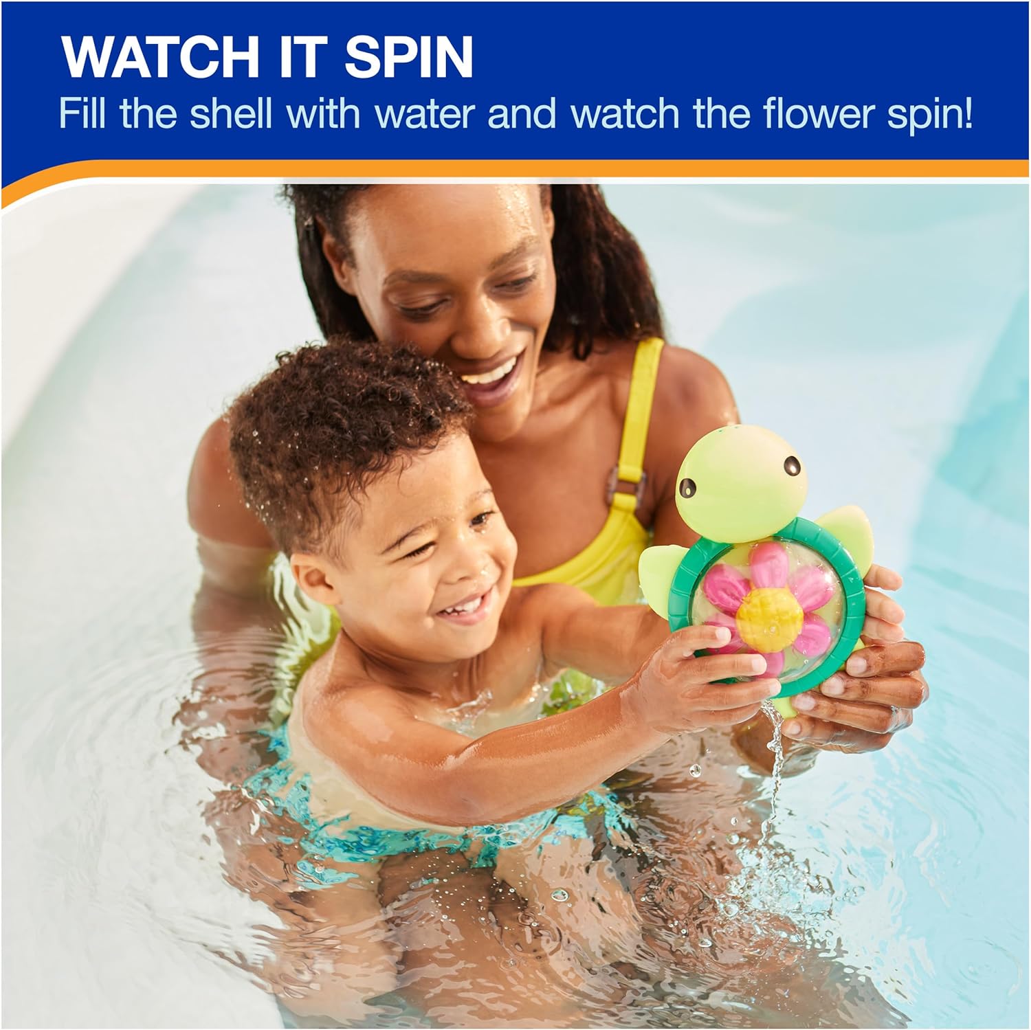 SwimWays Water Wheel Turtle Pool Toy - Gallery 9