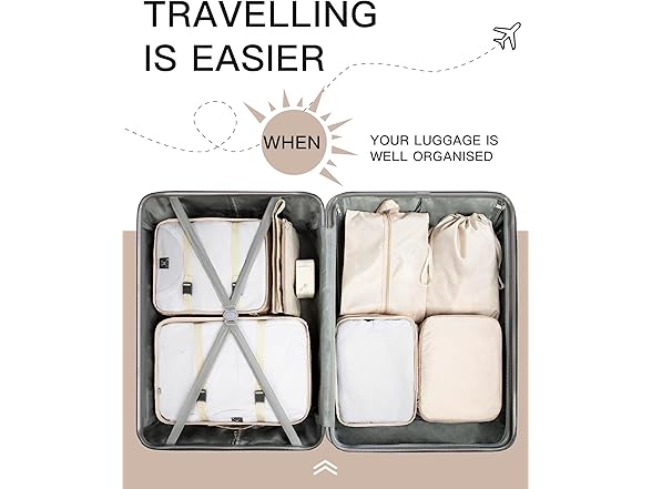 TRAILKICKER 9 Set Packing Cubes