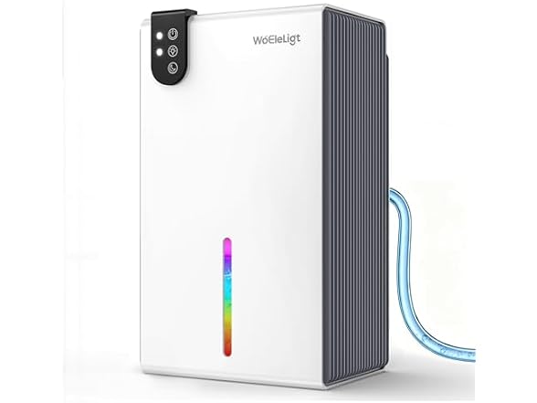 WoEleLigt 98 OZ Small Dehumidifier