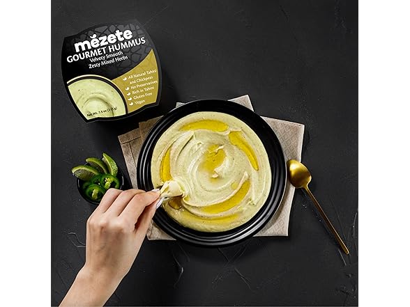 Mezete Zesty Za'Atar Hummus, 215 GR