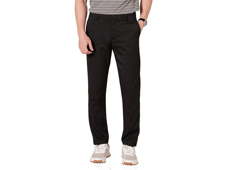 Amazon Essentials Men's Slim-Fit Stretch Golf Pant, Black, 30W x 34L