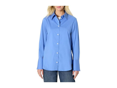$6.99, Was $29.90, 76% Off! Amazon Essentials Women Oversized Shirt dealfomo
