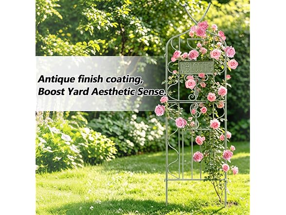 LZRS 2 Pack 59.5 * 18in Garden Trellis