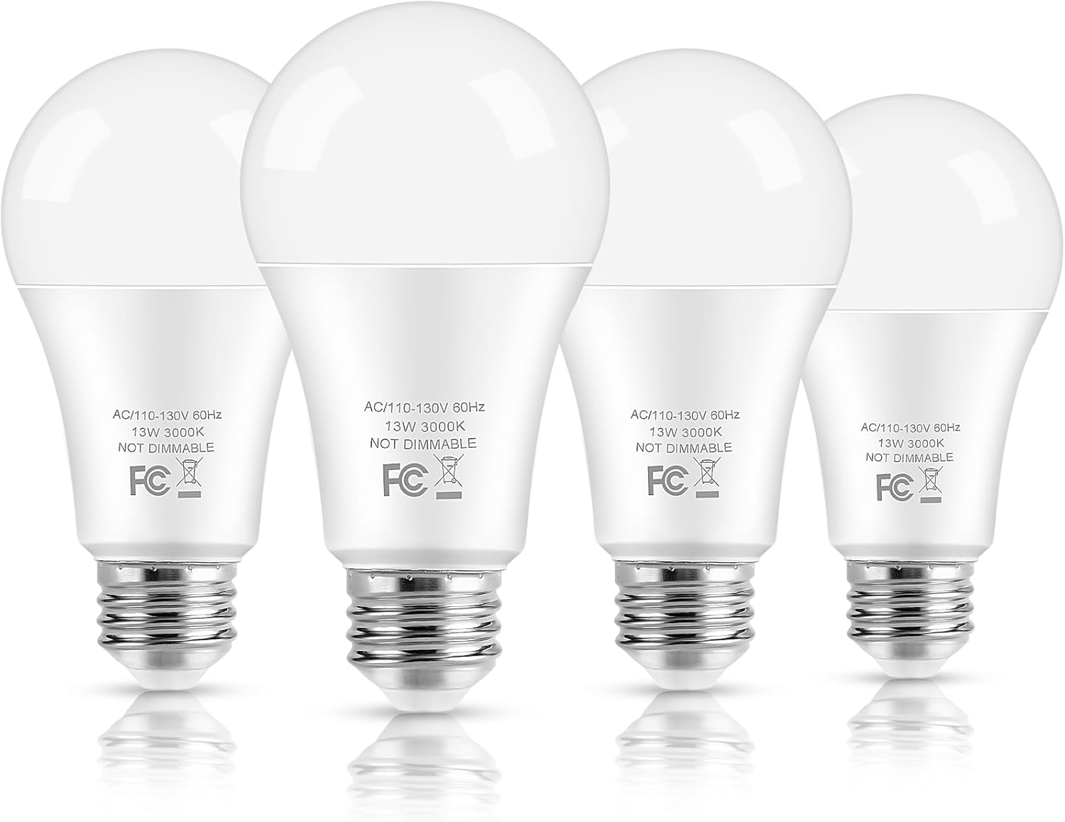 LED Light Bulbs, 100 Watt Equivalent A19 (Your Choice) - Gallery 12