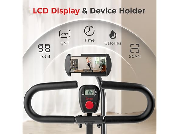 Sunny Health & Fitness Smart Row-N-Ride Exerciser