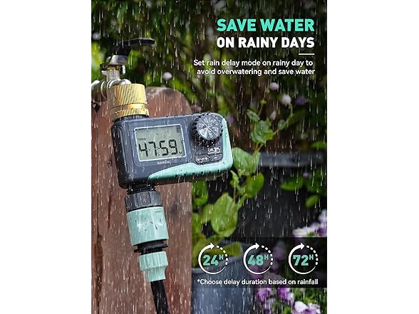 RAINPOINT 2 Pack Sprinkler Timer