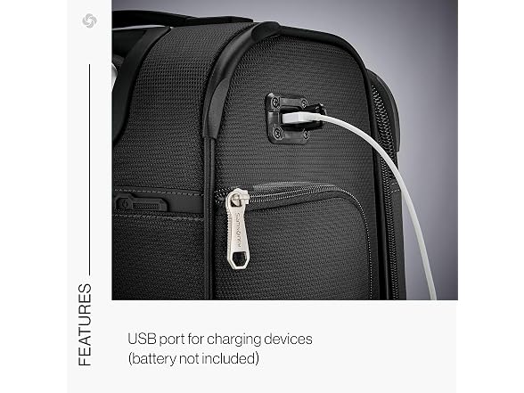 Samsonite Solyte DLX Softside Midnight Black, Carry-On 20-Inch
