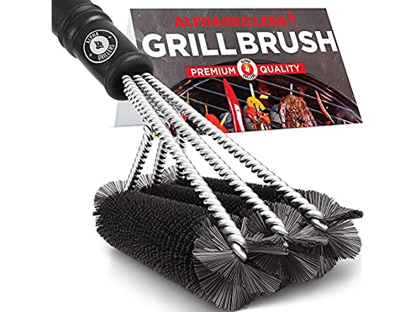 Alpha Grillers Alpha Grillers BBQ Grill Brush - Wire Gr