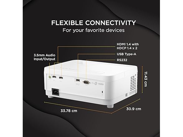 ViewSonic PX700HDH-S DLP 1080p Projector