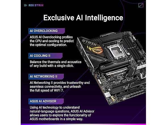 ASUS ROG Strix Z890-H Gaming WiFi Z890 MB