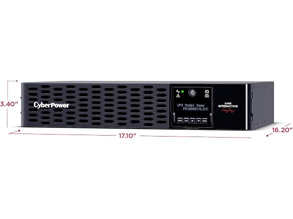 CyberPower PR1000RTXL2UC UPS Battery Backup