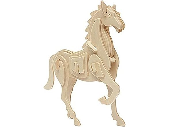 3D DIY Horse Construction Model Assemble