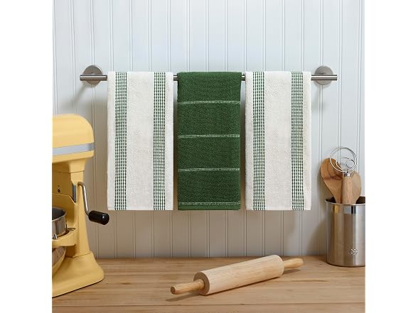 IZOD - Kitchen Towels, 100% Soft Cotton Towels