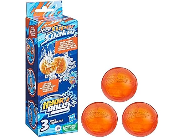Nerf Super Soaker Hydro Balls 3-Pack