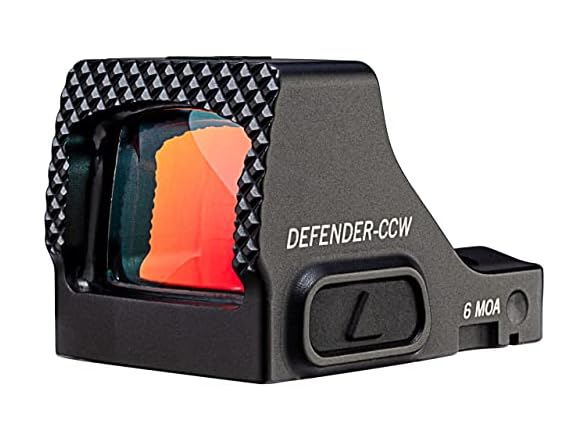 Vortex Defender-CCW Micro Red Dot Sight (6 MOA - Red Dot, Black) (Open Box)