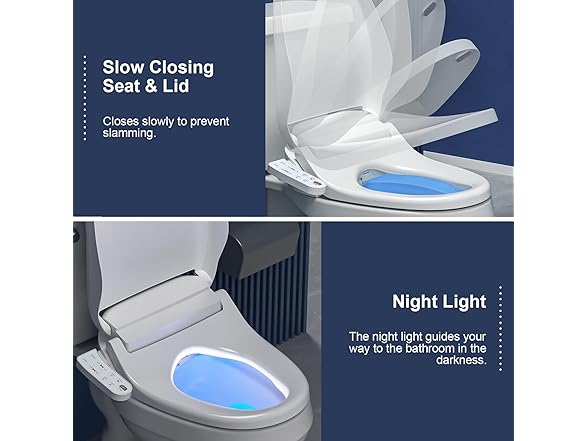 ZMJH 236 Bidet Toilet Seat Elongated