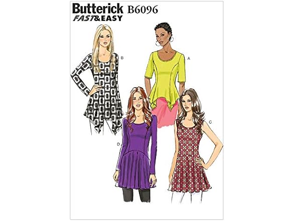 Butterick Patterns B6096 Misses' Top, Size