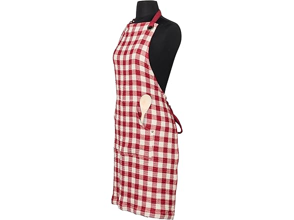 Abbott Collection Small Check Gingham Apron