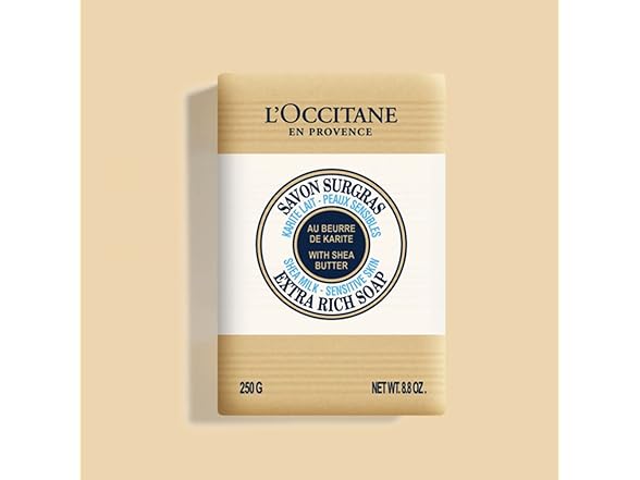 (2 Pack) L'Occitane Shea Butter Extra Rich Soap, 8.8 oz