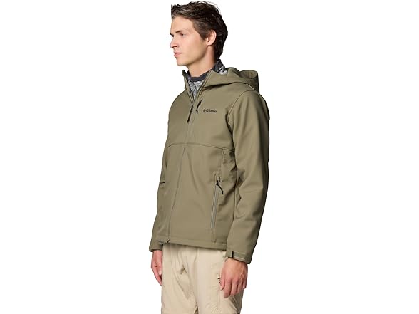 Columbia Mens Ascender II Hooded Rain Jacket (L)