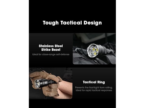 TM9K Pro High Output Tactical Flashlight