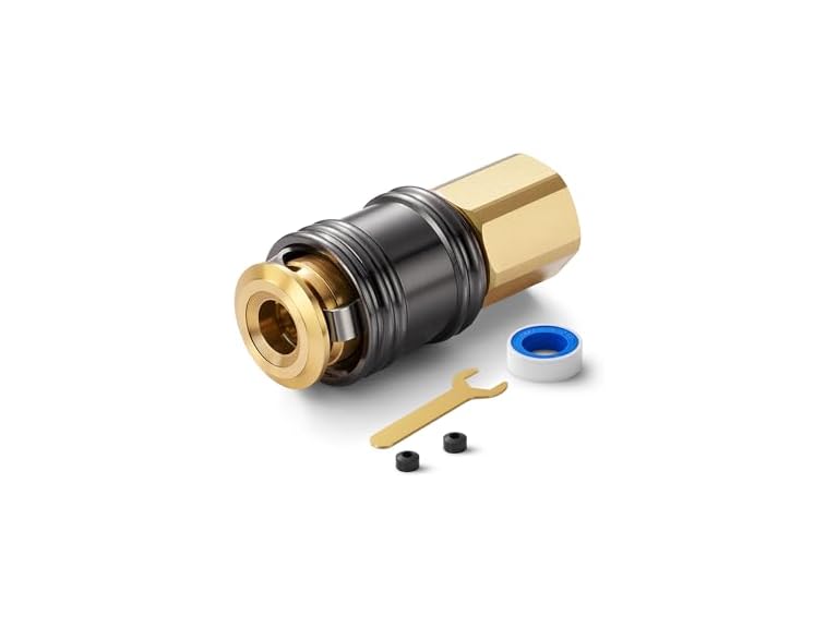 AstroAI C1 Upgraded Anti-Leak Air Chuck, 1/4"