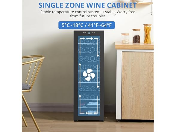 OUTLANE 39-Bottle Wine Cooler