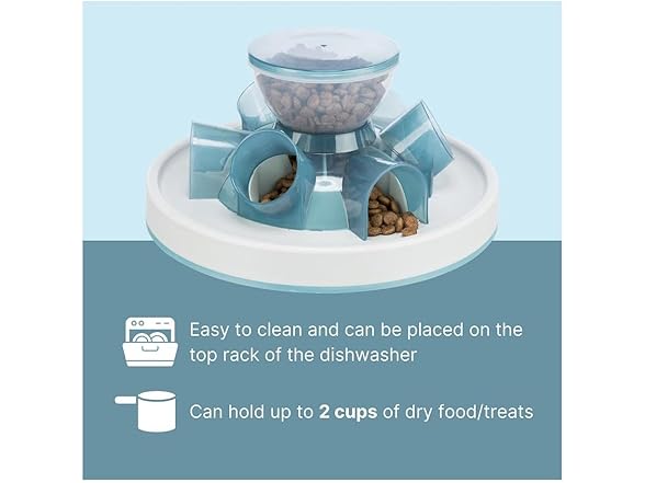 TRIXIE Tunnel Slow Feeder for Cats