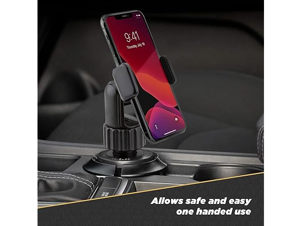 SCOSCHE Grip Clip Cup Holder Phone Mount