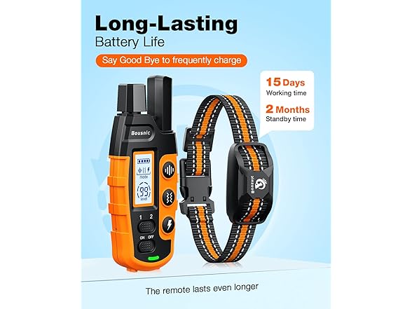 Bousnic B0BCDH7CS1 Dog Shock Collar